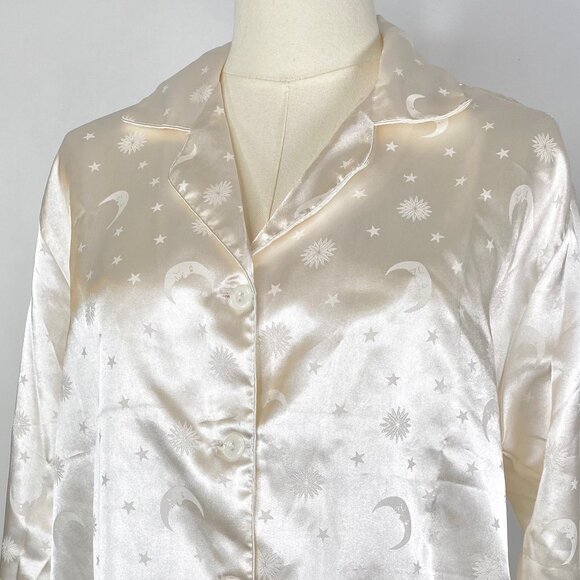 Other - Whimsigoth white satin pajama set